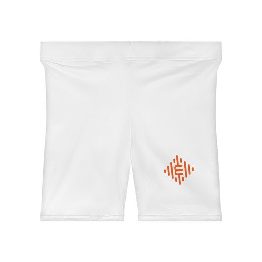 Equalizer Women's Biker Shorts - White