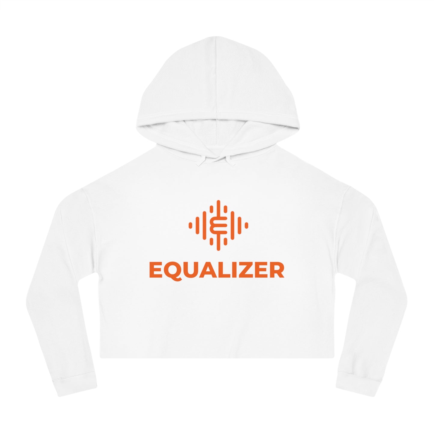 Equalizer  Women’s Cropped Hooded Sweatshirt