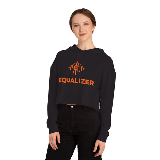 Equalizer  Women’s Cropped Hooded Sweatshirt