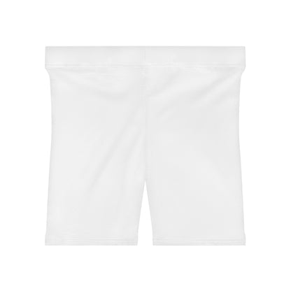 Equalizer Women's Biker Shorts - White