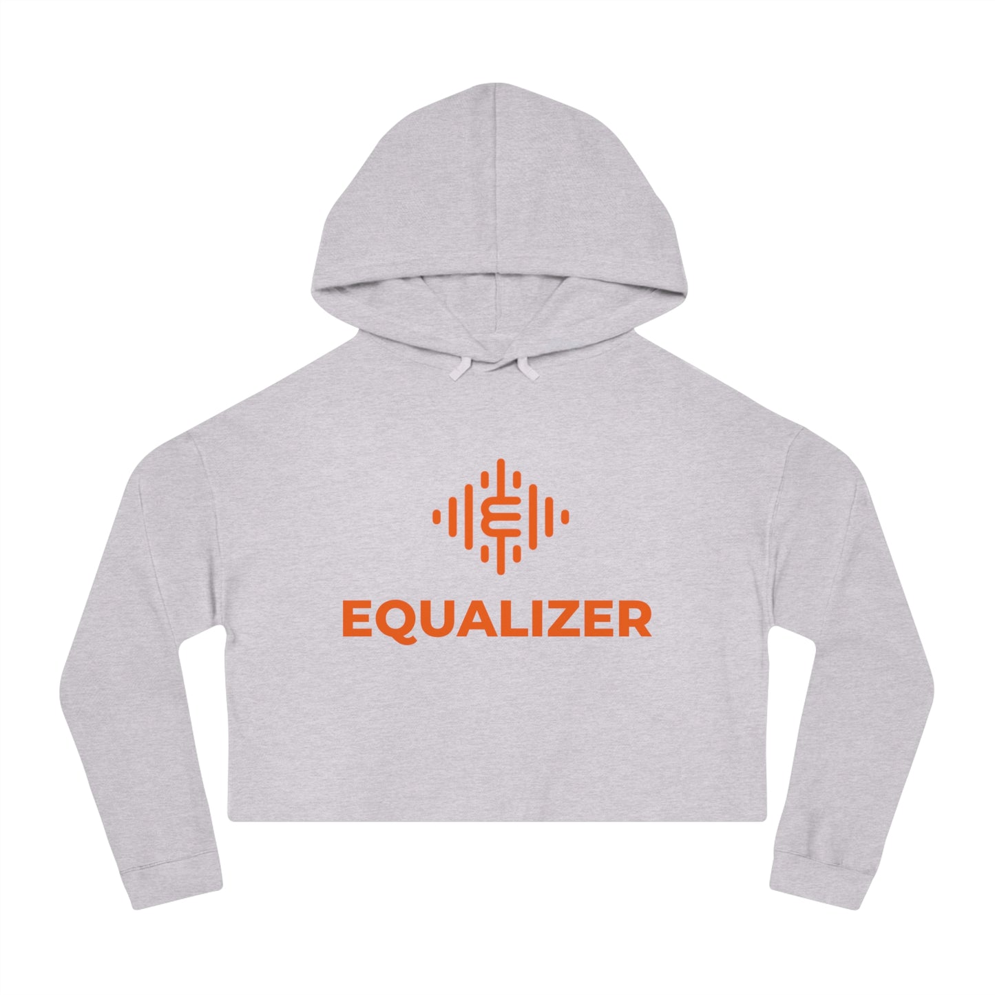 Equalizer  Women’s Cropped Hooded Sweatshirt