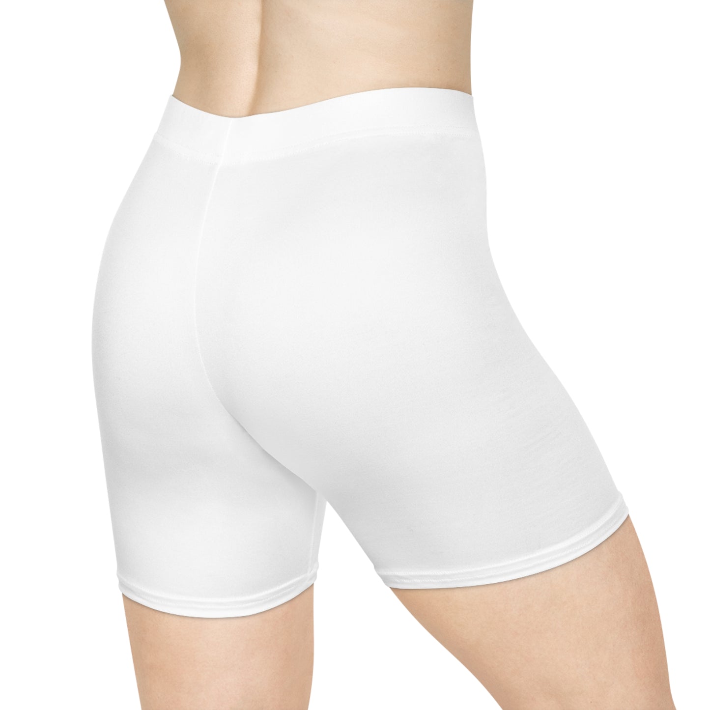Equalizer Women's Biker Shorts - White