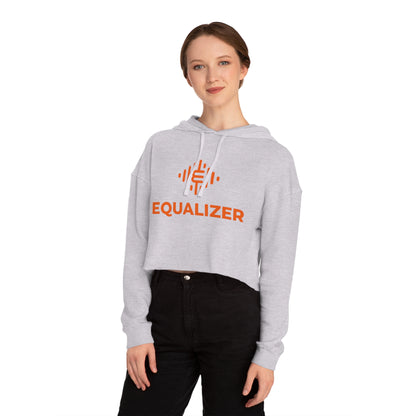 Equalizer  Women’s Cropped Hooded Sweatshirt