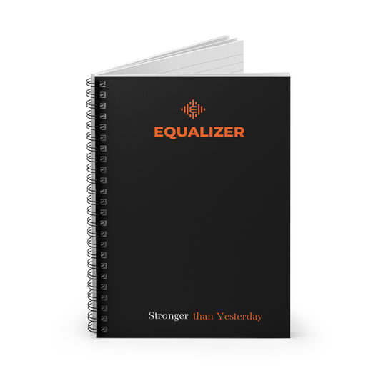 Equalizer Performance Spiral Notebook