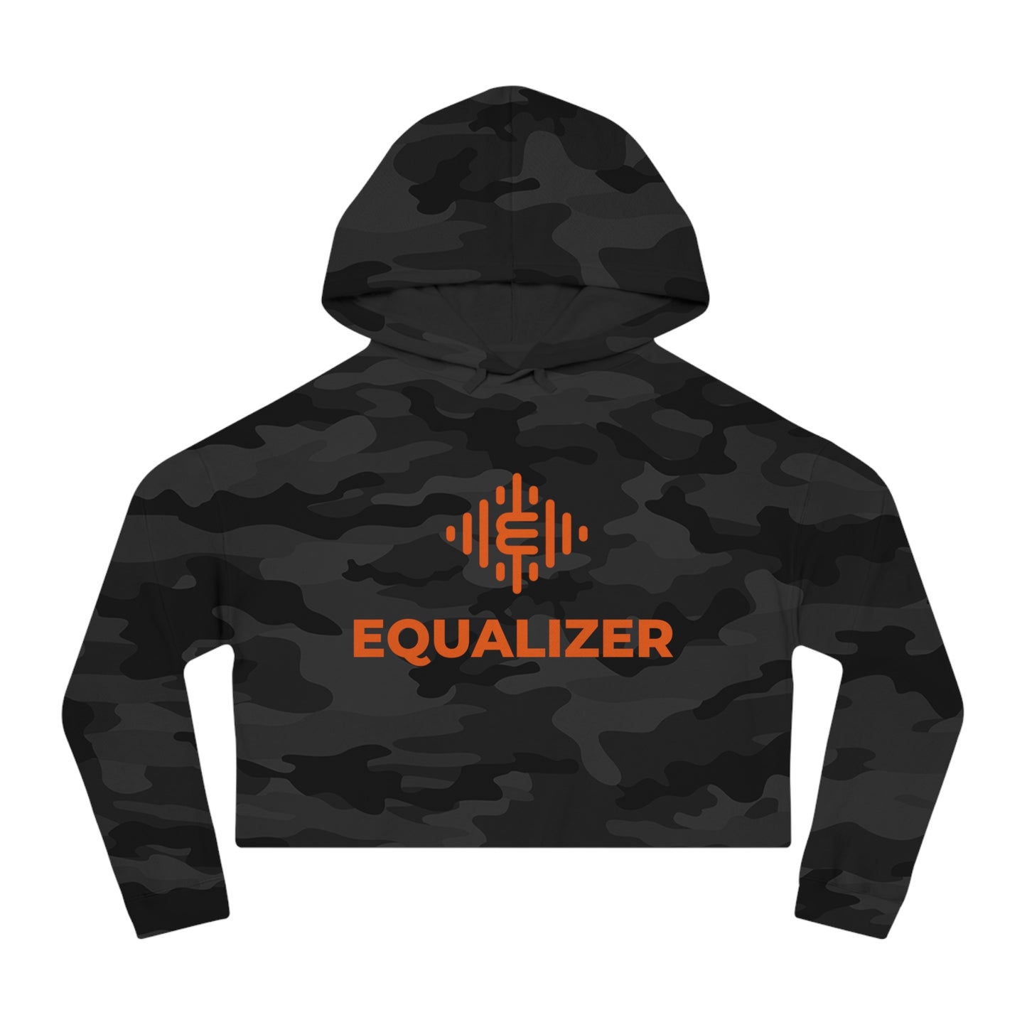 Equalizer  Women’s Cropped Hooded Sweatshirt