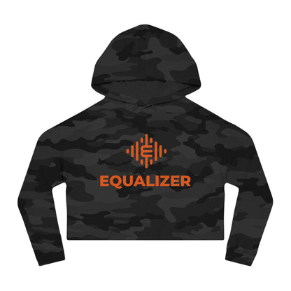 Equalizer  Women’s Cropped Hooded Sweatshirt
