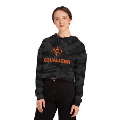 Equalizer  Women’s Cropped Hooded Sweatshirt